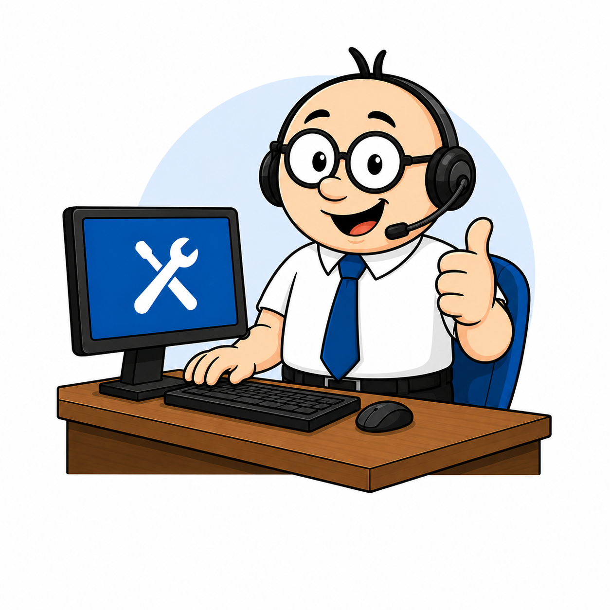 MyNerd managed IT support engineer at the helpdesk